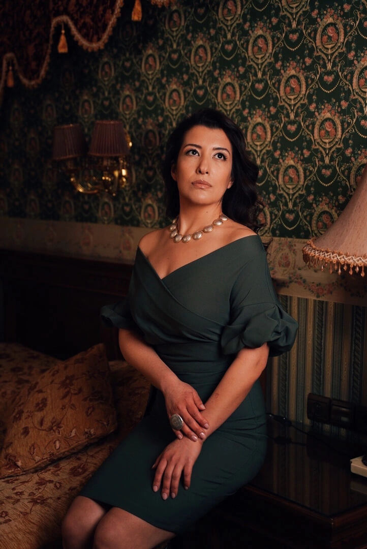 Oyuncu Özlem Ulukan Green fotoğraf çekimi