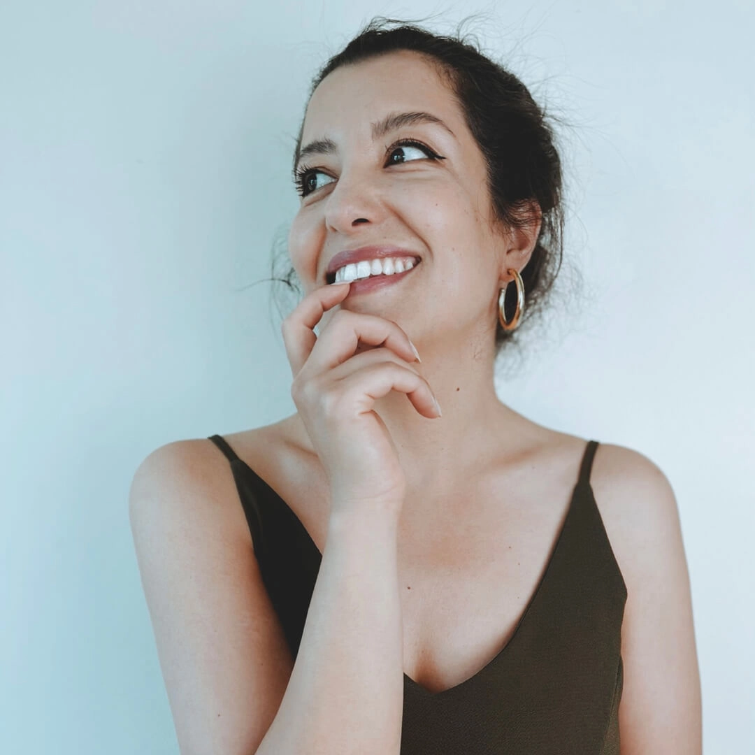 Oyuncu Özlem Ulukan Smile fotoğraf çekimi